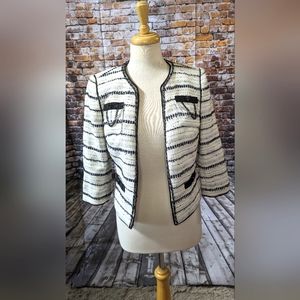White House Black Market Womens Blazer Open Front (555-340)